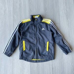 Adidas Lightweight Full Zip Jacket 3 Stripe Sleeve 5